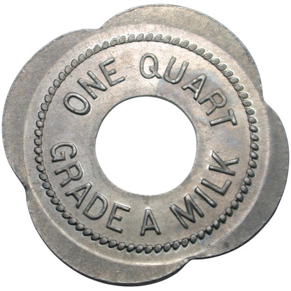 Phoenix, AZ Gold Seal Dairies, Inc. One Quart Grade A Milk Token
