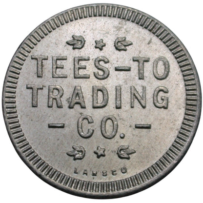 Tees Toh, AZ Tees-To Trading CO. G/F 10¢ In Trade Token