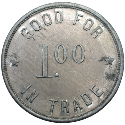 Tees Toh, AZ Tees-To Trading CO. G/F 1.00 In Trade Token
