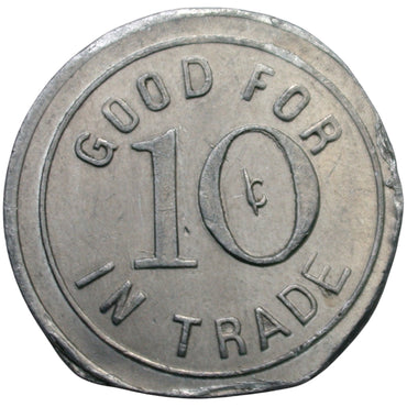 Arbuckle, CA L.E. Tolson G/F 10¢ In Trade Token
