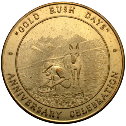 Auburn, CA 1966 Gold Rush Days Anniversary Celebration Souvenir