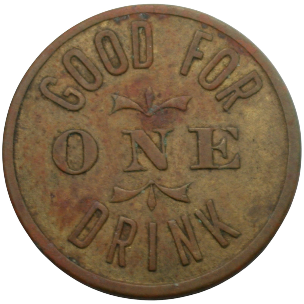 Auburn, CA The Gilt Edge Chris Bauer G/F One Drink Token