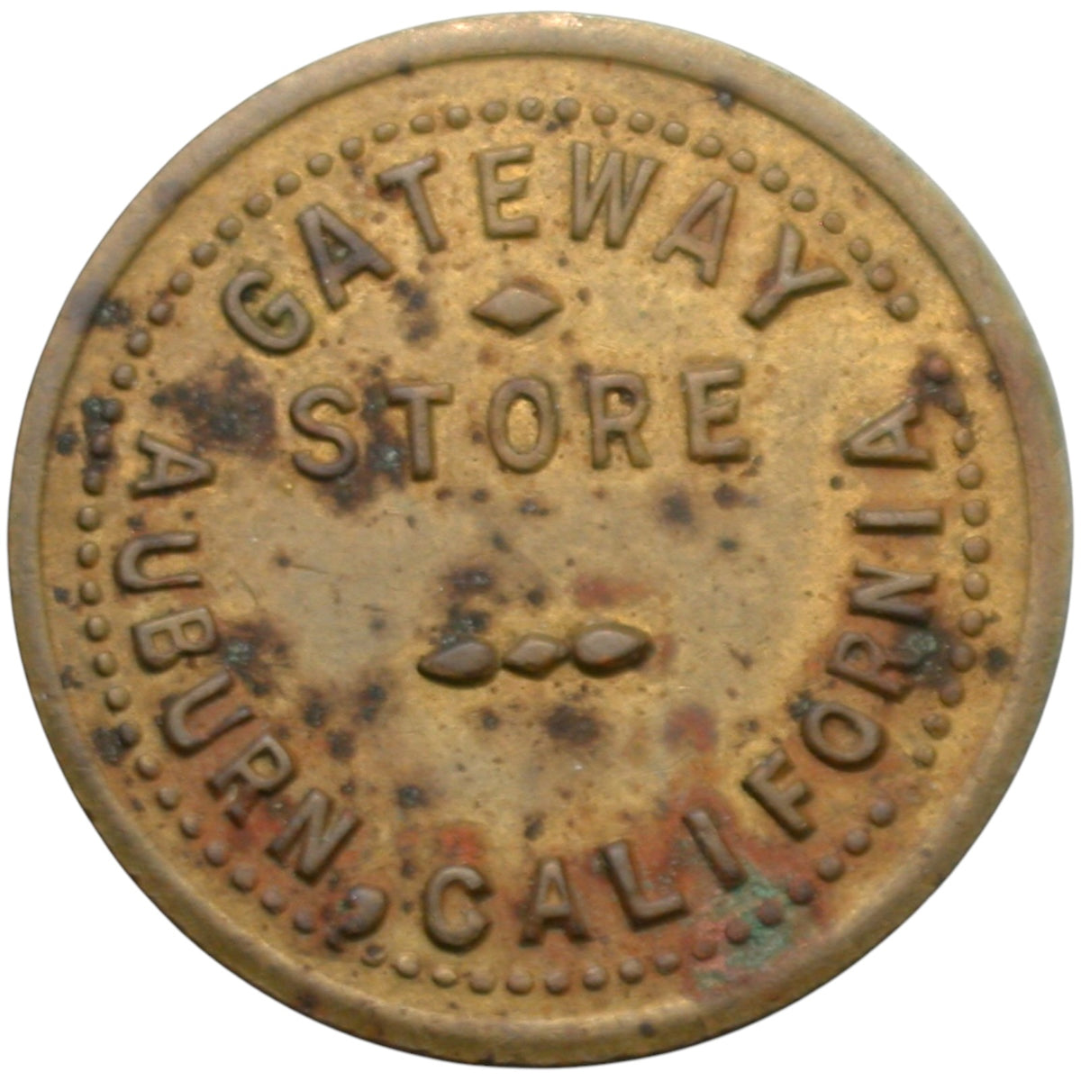 Auburn, CA Gateway Store G/F 5 In Trade Token
