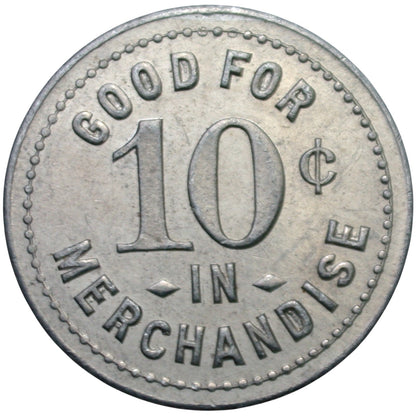 Bakersfield, CA Moose Club 473 G/F 10¢ In Merchandise Token