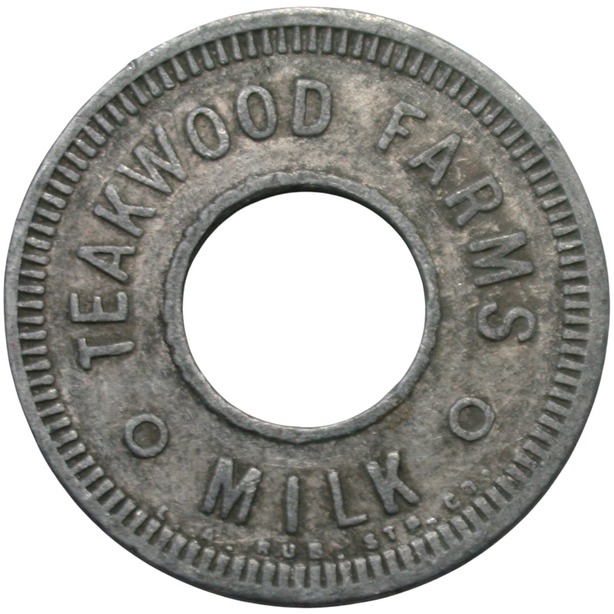 Bakersfield, CA Teakwood Farms One Quart Milk Token
