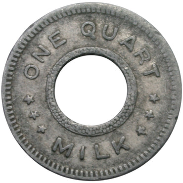Bakersfield, CA Teakwood Farms One Quart Milk Token