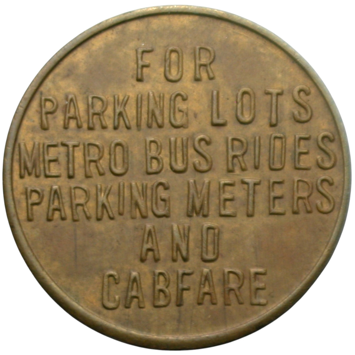 Bay City, CA Downtown 5¢ Parking Token