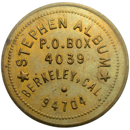 Berkeley, CA Stephen Album G/F 50¢ Token