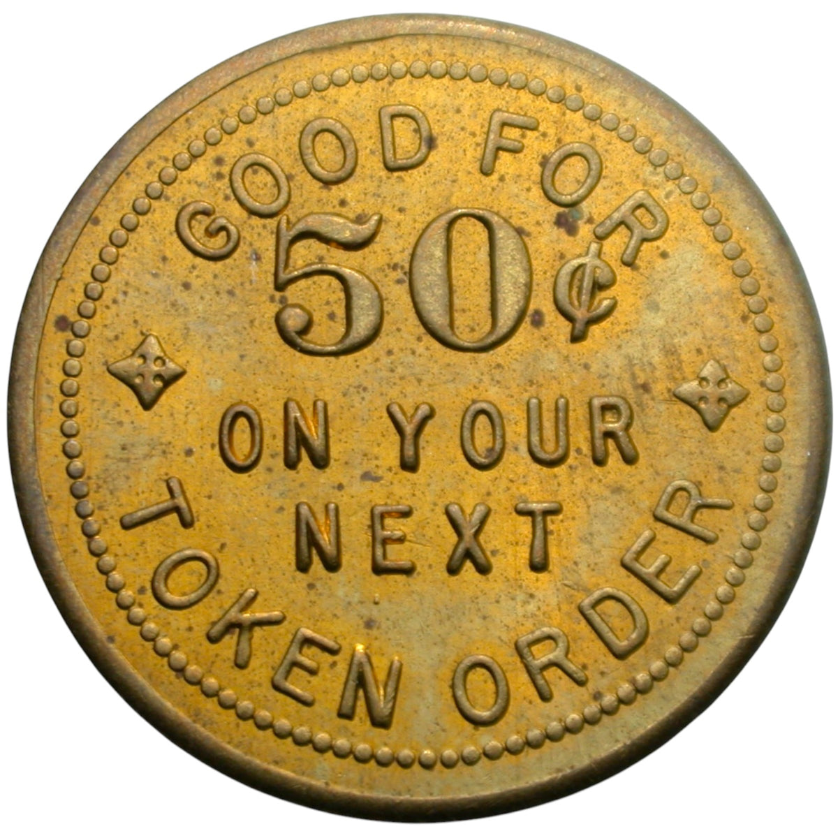 Berkeley, CA Stephen Album G/F 50¢ Token