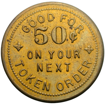 Berkeley, CA Stephen Album G/F 50¢ Token