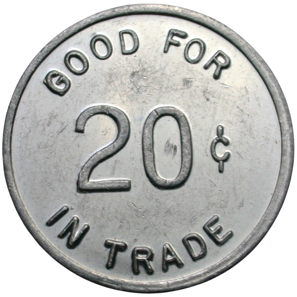 Berkeley, CA Collectors' Items Shop G/F 20¢ In Trade Token