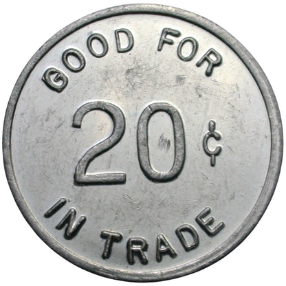 Berkeley, CA Collectors' Items Shop G/F 20¢ In Trade Token