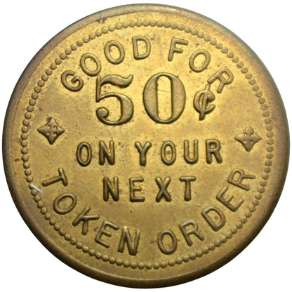 Berkeley, CA Stephen Album G/F 50¢ Token