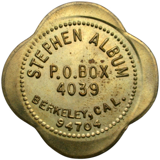 Berkeley, CA Stephen Album G/F 10¢ In Trade Token