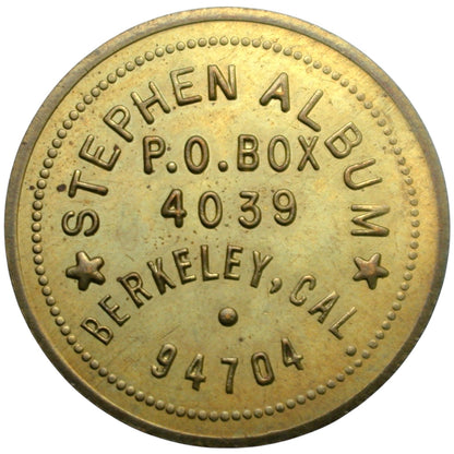 Berkeley, CA Stephen Album G/F 50¢ Token
