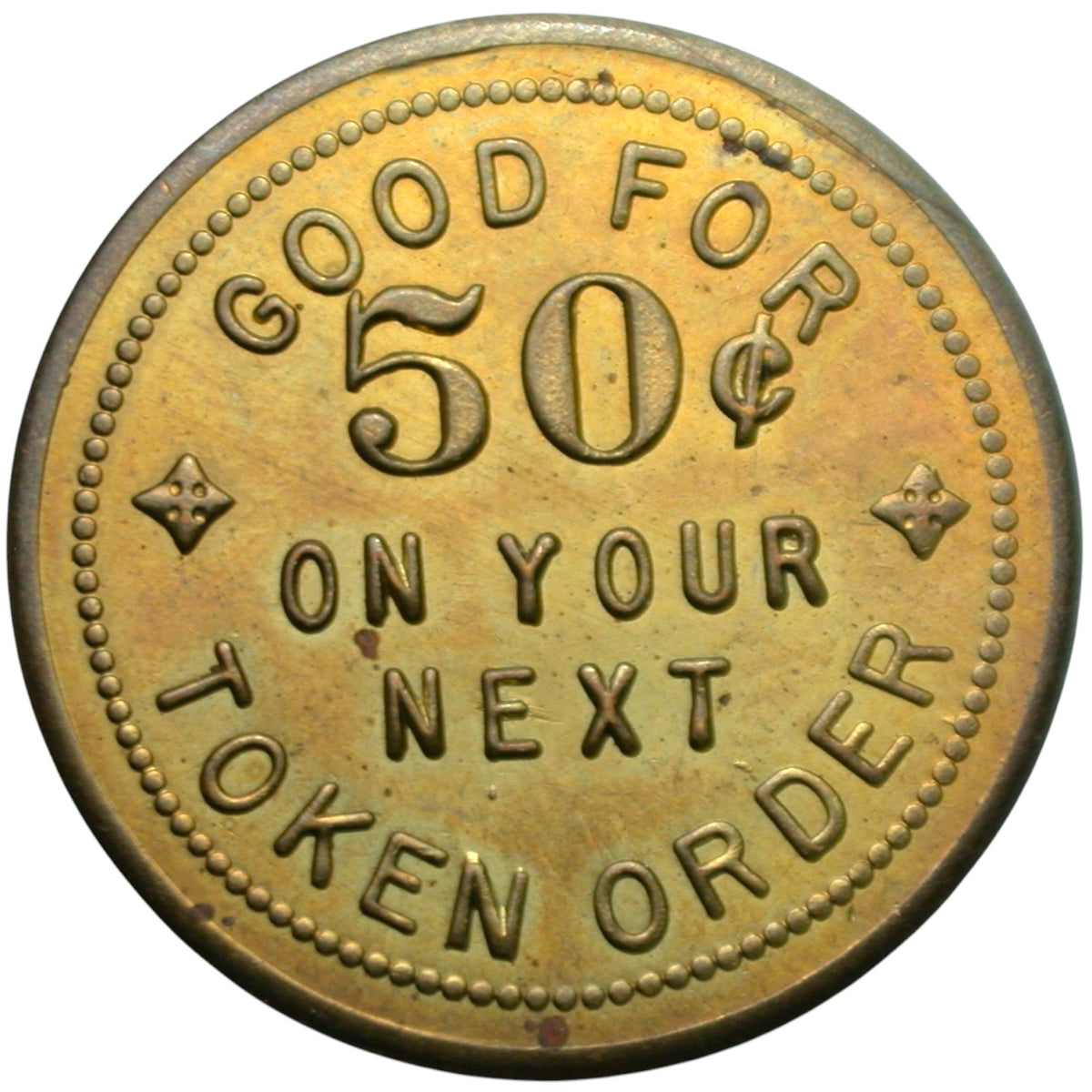 Berkeley, CA Stephen Album G/F 50¢ Token