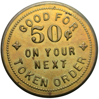 Berkeley, CA Stephen Album G/F 50¢ Token