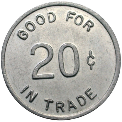 Berkeley, CA Collectors' Items Shop G/F 20¢ In Trade Token