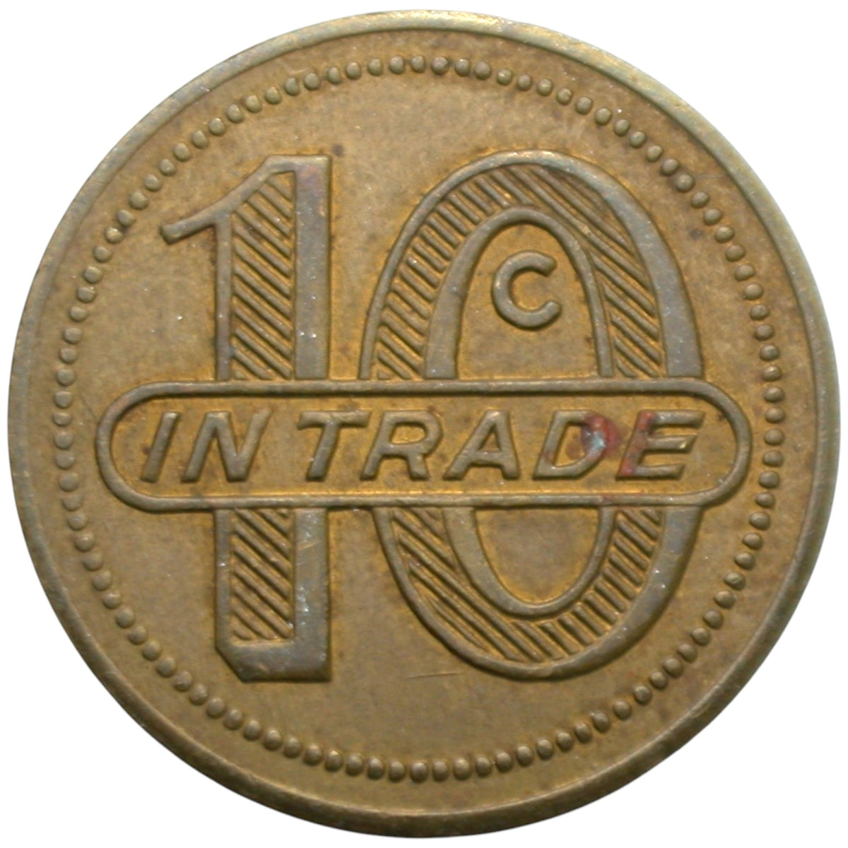 Berkeley, CA Fred W. Borcher G/F 10¢ In Trade Token