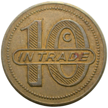 Berkeley, CA Fred W. Borcher G/F 10¢ In Trade Token