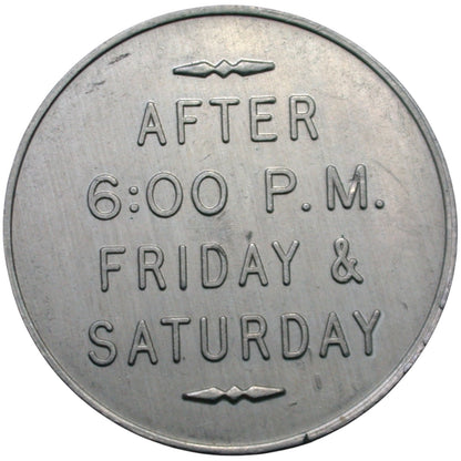 Berkeley, CA BPOE Free Parking Hinks Token