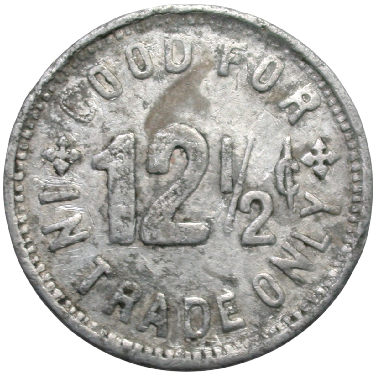 Bear River, CA Standard Electric Co. G/F 12 1/2¢ In Trade Token