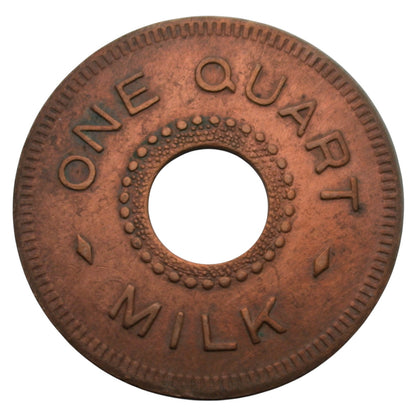 Los Angeles, CA Golden State Milk Products Co. One Quart Milk Token