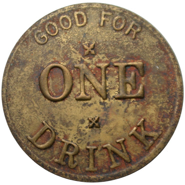 Pioneer, CA Balou's Highway 88 G/F One Drink Token