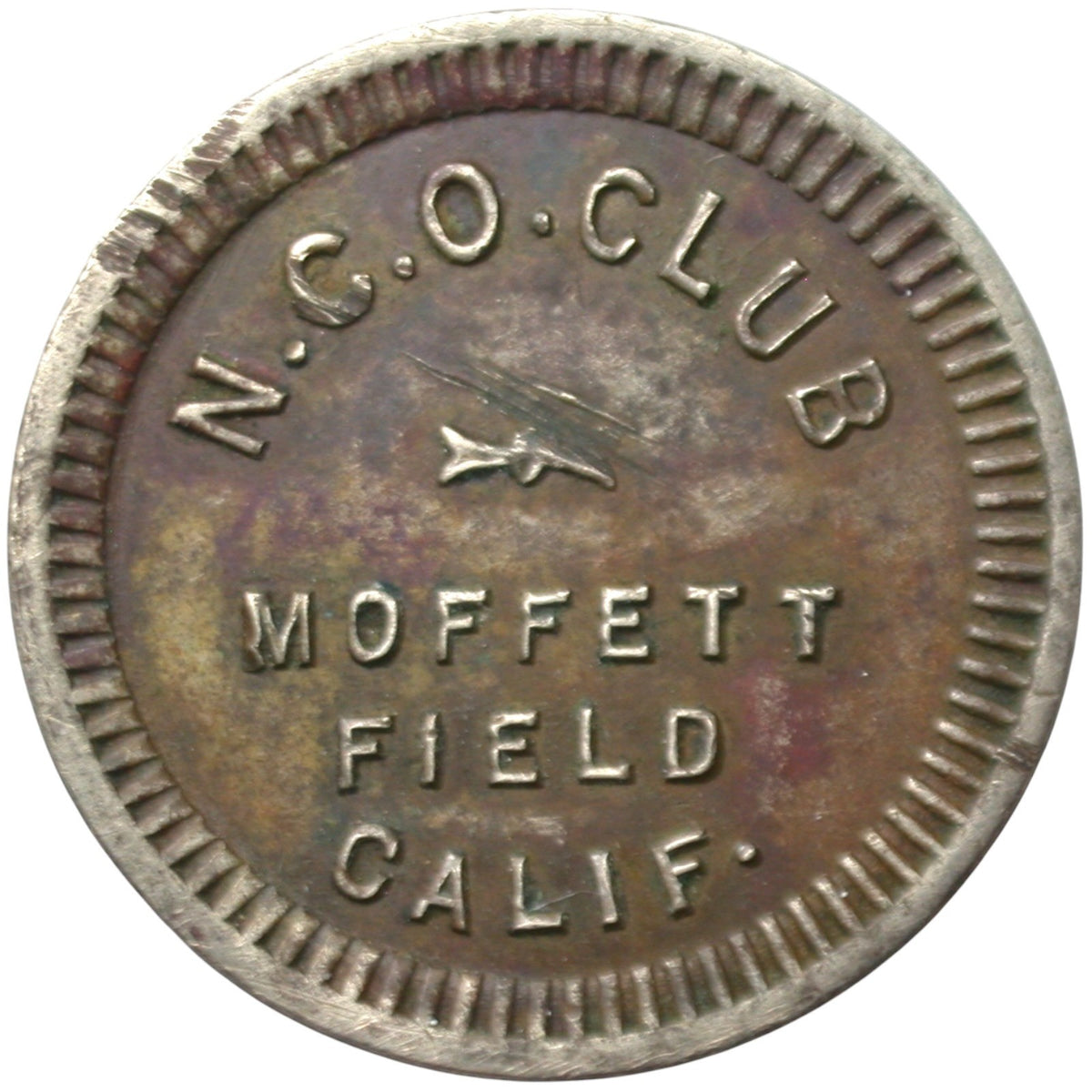 Moffett Field, CA N.C.O. Club 5 Token
