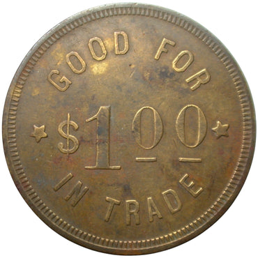 Willows, CA Harry's Billiard Parlor G/F $1.00 In Trade Token