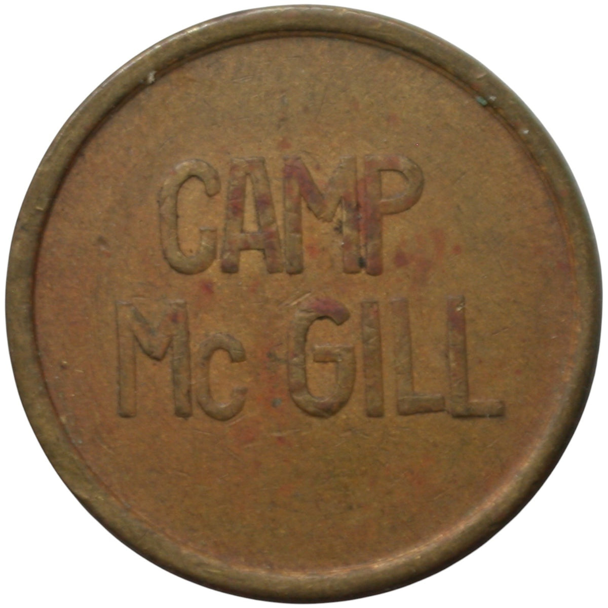 Camp Mc Gill 1st 3 Graders Open Mess Five Cents Token