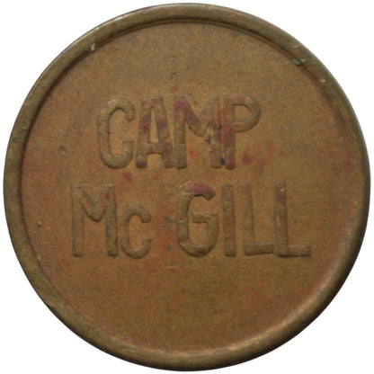 Camp Mc Gill 1st 3 Graders Open Mess Five Cents Token