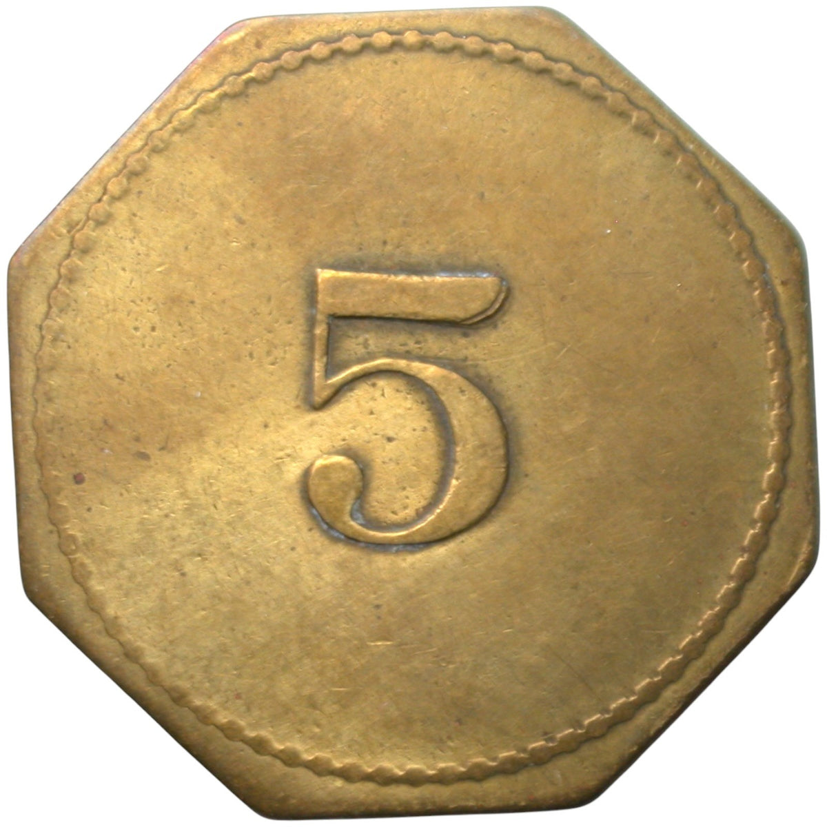 Moffett Field, CA N.C.O. Club 5 Token
